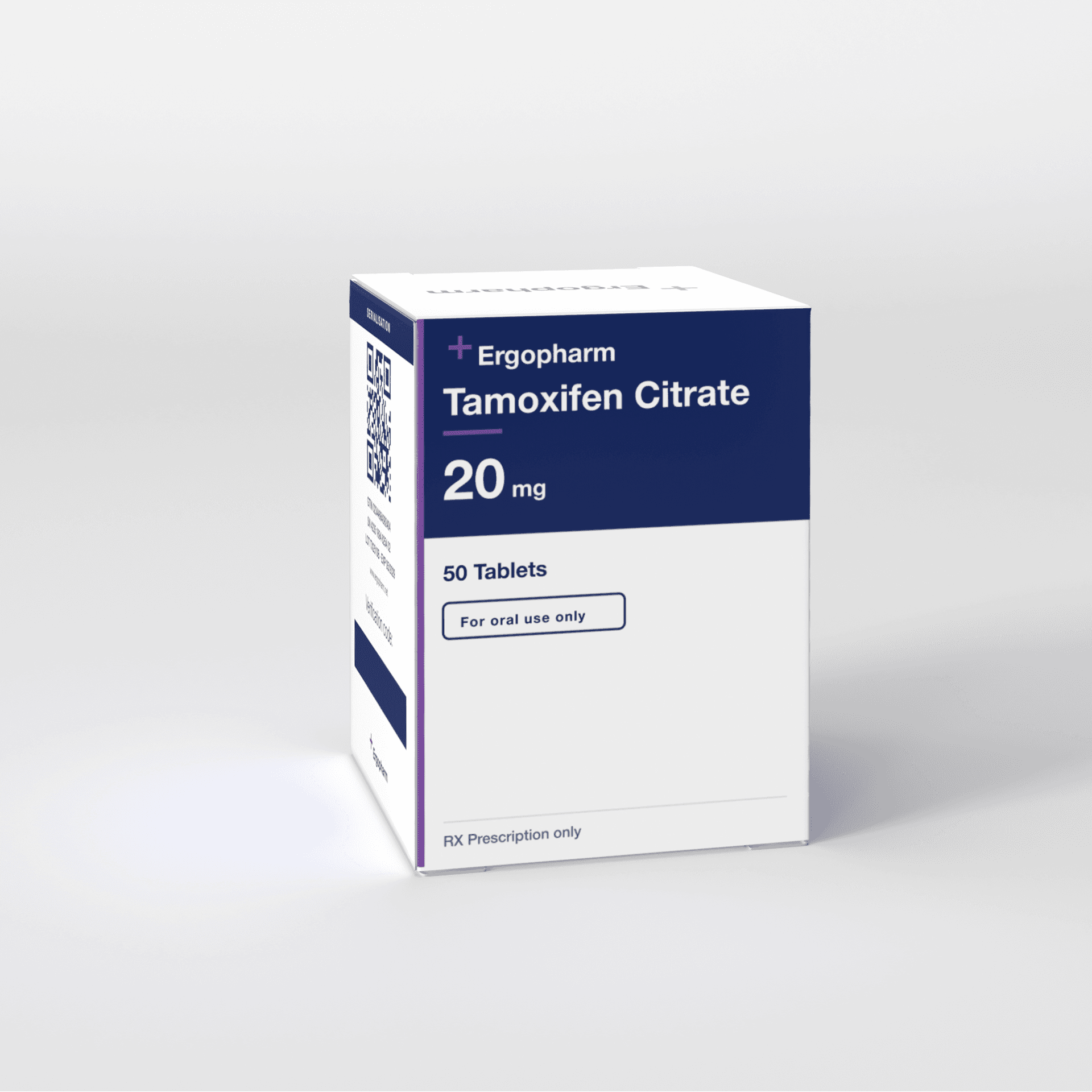 Tamoxifen Citrate 20 mg — Ergopharm carton