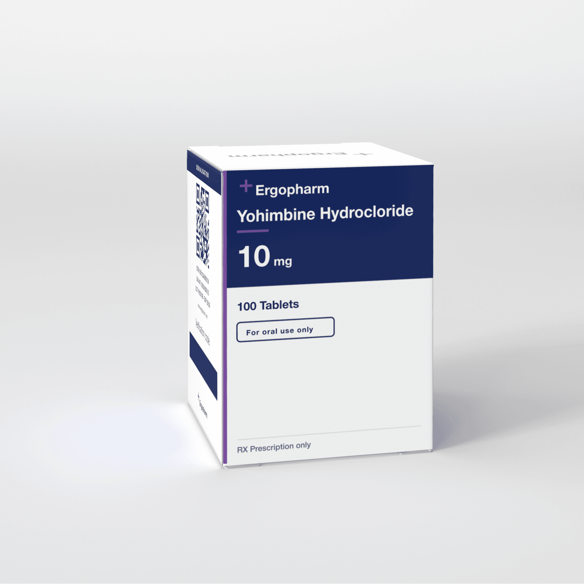 Yohimbine Hydrochloride 10 mg — Ergopharm carton